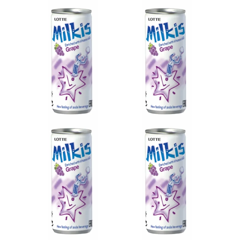Напиток МИЛКИС виноград газированнный 0.25 л Напиток МИЛКИС виноград газированнный 0.25 л