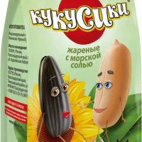 Семечки + арахис КУКУСИКИ жареные с морской солью 80 г