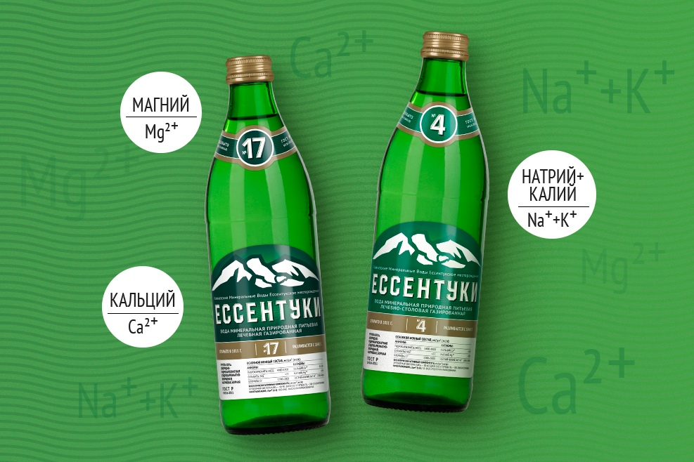 Вода минеральная ЕМВ "Галерея источников №4" лечебно-столовая газированная 0.5 л