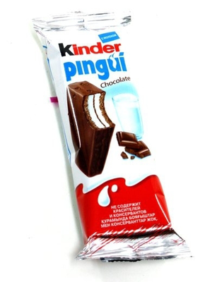 Пирожное KINDER "Pingui" с молочной начинкой 30 г