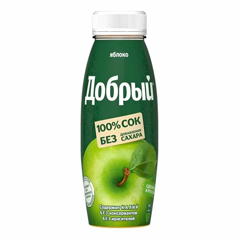 Сок ДОБРЫЙ яблоко 0.3 л Сок ДОБРЫЙ яблоко 0.3 л