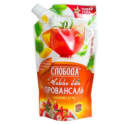 Майонез СЛОБОДА провансаль 200 мл