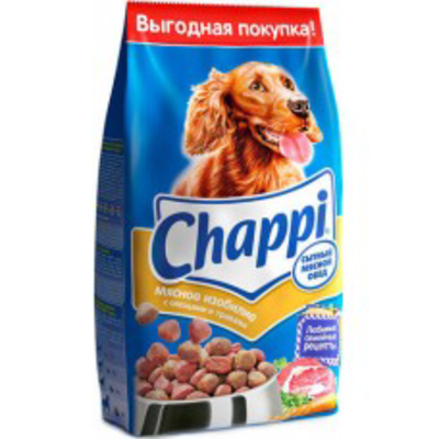 CHAPPI "Сытный мясной обед" мясное изобилие 2.5 кг