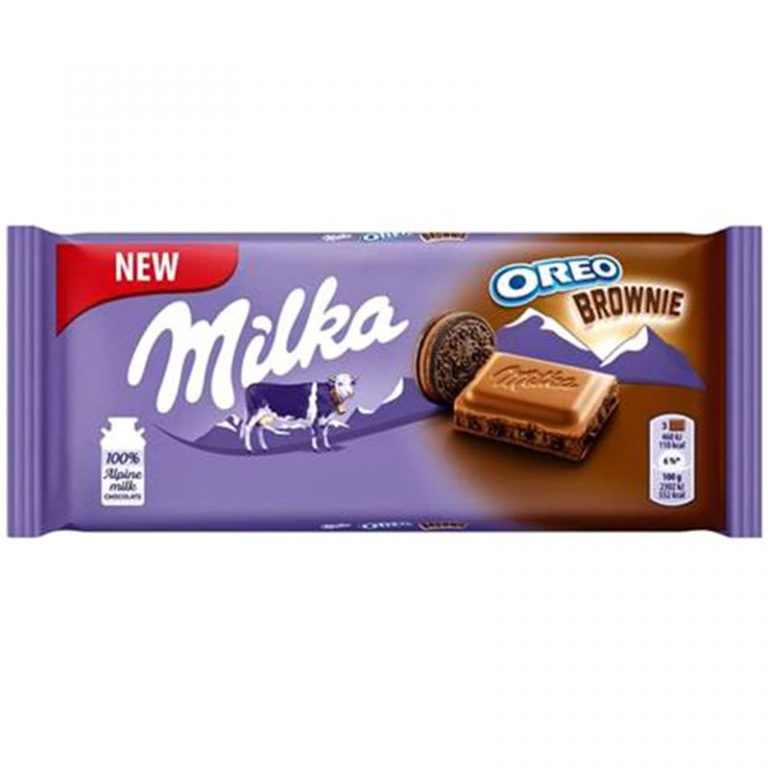 Шоколад MILKA "Oreo Brownie" 100 г