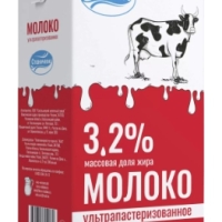 Молоко СТАНИЧНОЕ ультрапастеризованное 1 л 3,2%