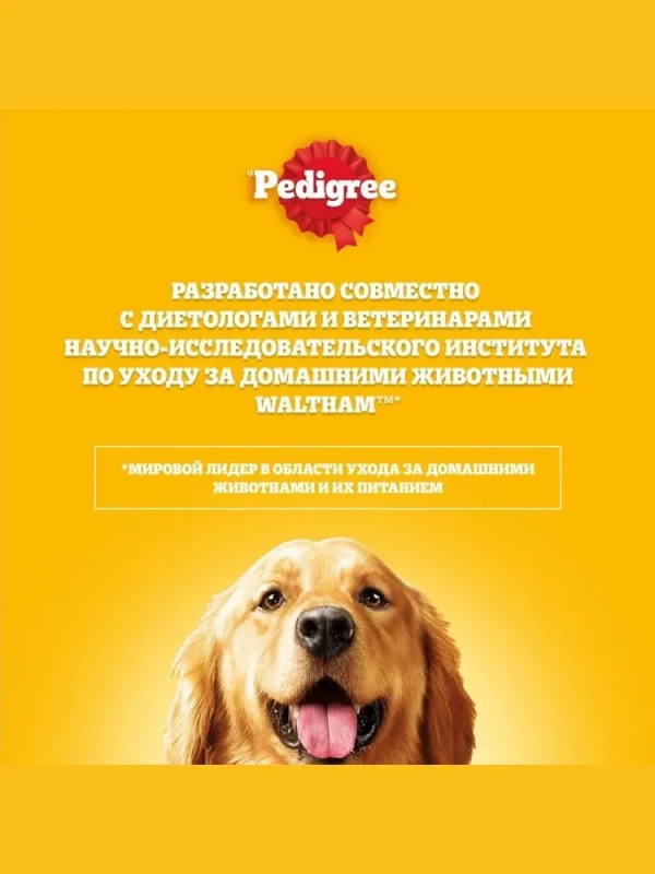 PEDIGREE с говядиной для собак мелких пород 600 г PEDIGREE с говядиной для собак мелких пород 600 г
