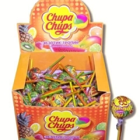 Карамель CHUPA CHUPS экзотик-тропик 12 г