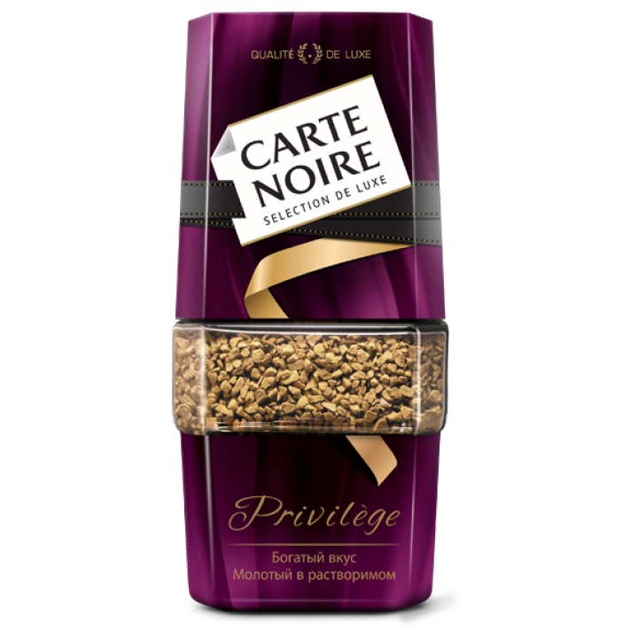 Кофе растворимый CARTE NOIRE Privilege 95 г