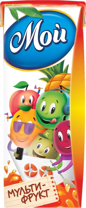 Нектар МОЙ мультифрукт 0.2 л