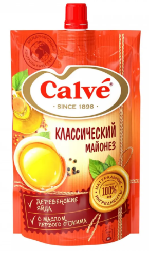 Майонез CALVE классический 400 г