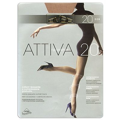 Колготки OMSA "Attiva" бежевый 4L 20 den