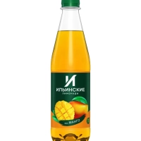 Напиток ИЛЬИНСКИЕ ЛИМОНАДЫ "Mango" сильногазированный 0.48 л