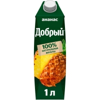Нектар ДОБРЫЙ ананас 1 л