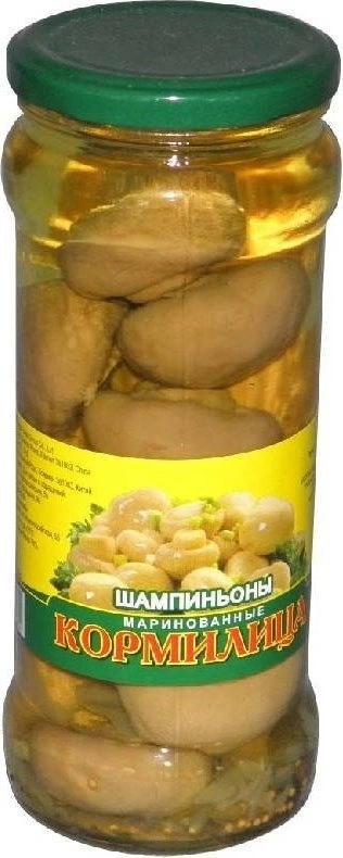 Шампиньоны КОРМИЛИЦА целые 530г
