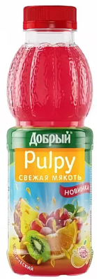 Напиток сокосодержащий ДОБРЫЙ Pulpy тропик 0.45 л