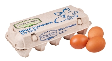 Яйцо куриное АГРОКОМПЛЕКС С-1 10 шт Яйцо куриное АГРОКОМПЛЕКС С-1 10 шт