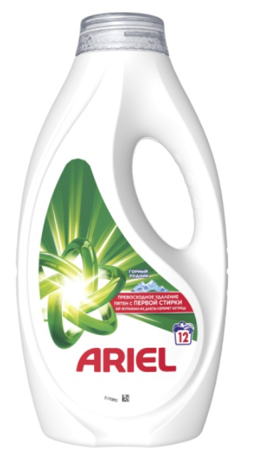 Гель для стирки ARIEL "Горный родник" автомат 780 мл